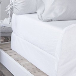 Linen Box Spring Cover, Fits Twin, Full, Queen, King, California King Or Custom Size Spring, 80+ Color Choices, Bed Skirt Alternative - thumbnail 3