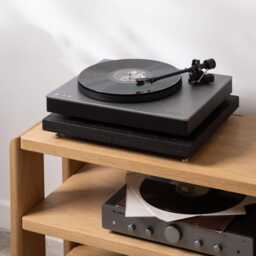 Black Ash Noise Isolation Platform - Handcrafted Vibration Control For Turntables & Hifi - Sustainable Hardwood, Custom Sizes Available - thumbnail 4
