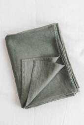 Medium Weight Linen Flat Sheet - Soft, Durable, & Breathable Sheets For Natural Comfort All Year Long Available in Various Colors