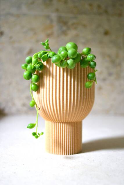 "Tall Modern Planter ""Chalice" - image 1