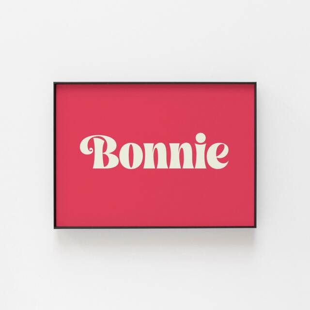Bonnie Print, Scottish Print, Glasgow Print Gallery, Gifts For Scotland Men & Women, Slang Prints, Presents, Tourist Art - image 1