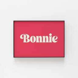 Bonnie Print, Scottish Print, Glasgow Print Gallery, Gifts For Scotland Men & Women, Slang Prints, Presents, Tourist Art - thumbnail 1