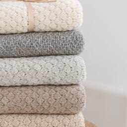 Alpaca Baby Blanket 100% Girl Gift Knitted Eco Friendly Shower Organic Wool Alpaca Throw Oeko Tex Standart Gots - thumbnail 2