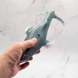 Humpback Whale Hanging Mobile Whale Diving Sculpture For Ceiling Or Window - thumbnail 4