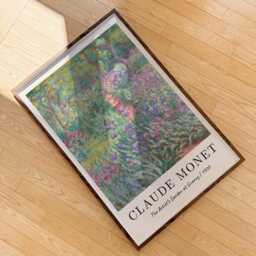 Monet's Garden At Giverny Print Classic Impressionist Wall Art - thumbnail 3