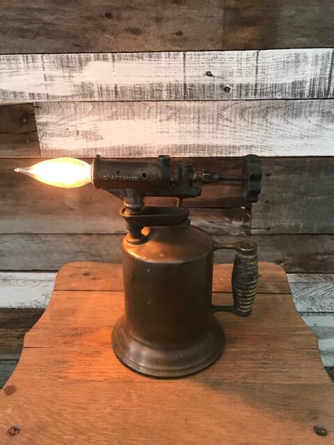 Vintage Blow Torch Table Lamp - image 1