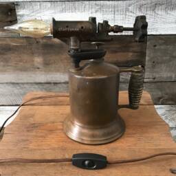 Vintage Blow Torch Table Lamp - thumbnail 2
