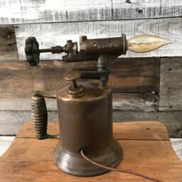 Vintage Blow Torch Table Lamp - thumbnail 4