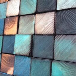 Wood Sculpture Headboard - Wall Art Acoustic Panel - thumbnail 3