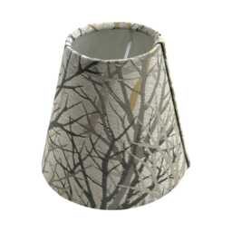 Bolderwood Gold Candle Clip Lampshade, Handmade Lampshades, Lamp Shade, On Tree Lampshade - thumbnail 2