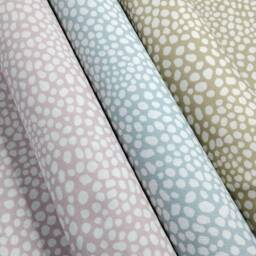 Pink Drum Cotton Lampshade, Nursery, Girls Bedroom, Double-Sided, Pink, White Polka Dot - thumbnail 4