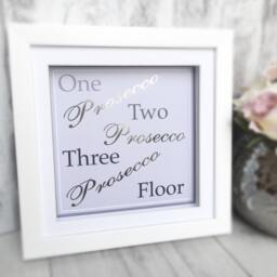 Prosecco Lover, Gift, Foiled Prints, Sign, Prosecco, Art, Gift For Her, Wall Art Print - thumbnail 3