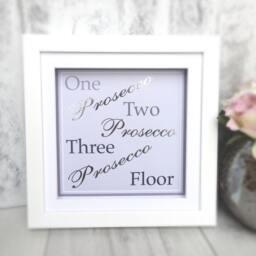 Prosecco Lover, Gift, Foiled Prints, Sign, Prosecco, Art, Gift For Her, Wall Art Print - thumbnail 1