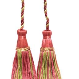 "D??copro Double Tassel Curtain & Drapery Tieback/Holdback, 4"" - 10cm, 29" - thumbnail 3