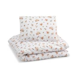 Floral Bed Linen Set, Bedding Duvet & Pillow Cover, Cotton Bed For Kids - thumbnail 2