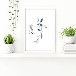 Spa Bathroom Art, Botanical Bathroom, Plant Print Set Of 3, Bohemian Decor, Relaxation Gifts, Wall New Home Gift From Friend - thumbnail 3
