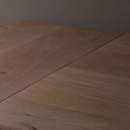 Konk ??? A Frame Table [Wooden Legs] - With Extensions Bespoke Sizes Available Extending Minimalist Solid Oak Kitchen & Dining - thumbnail 4
