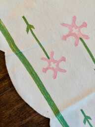 Sprout Cotton Area Flat Weave Rug. Natural Vegetable Dyed. Indian Dhurrie, Kilim - thumbnail 1