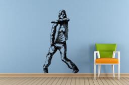 Ballerina Ballet Dancer Dance Dancing Studio Tango Salsa Break Boy Girl Wall Or Car Vinyl Peal & Stick Removable Sticker Decal L1561 - thumbnail 1