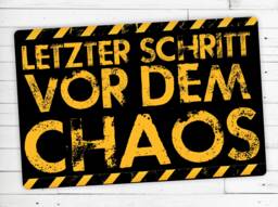 "Floor Mat Motif ""Last Step Before Chaos"