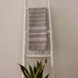 Turkish Hand Towel, Face Bath Head Dish Guest Spa Small Tea Towel, Kitchen Towel - thumbnail 3