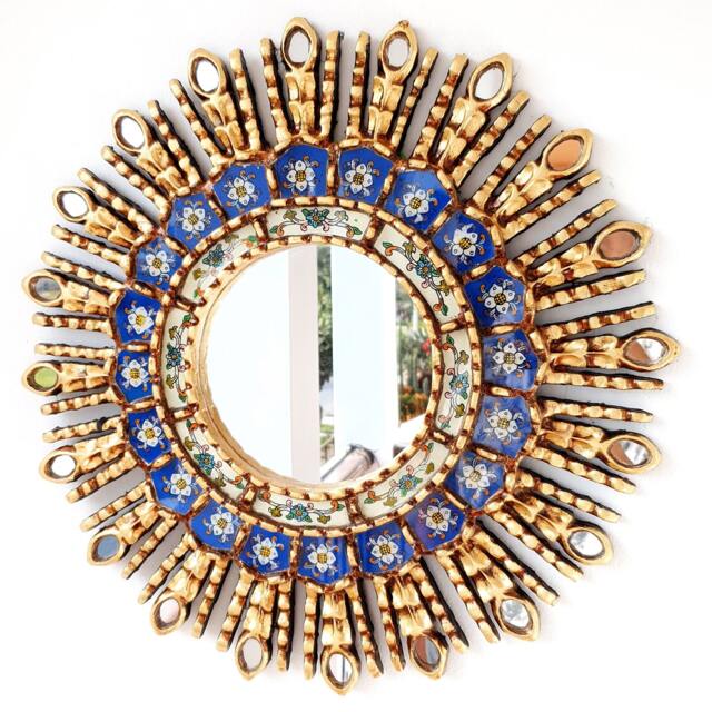 "Peruvian Mirrors - ""Blue Eye 45cm" - image 1