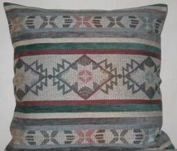 "Chenille Modern Contemporary Decorative Pillow Cover -24"" X 24" - thumbnail 1