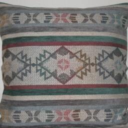 "Chenille Modern Contemporary Decorative Pillow Cover -24"" X 24" - thumbnail 2