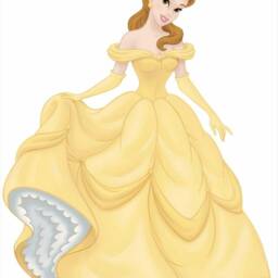 Enchanted Rose Princess - 933mm High X 756mm Wide - Wall Sticker - thumbnail 2
