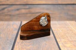 Boxer - Wooden Candlestick With Dog, Souvenir, Decoration, Limited Edition, Collection - thumbnail 1