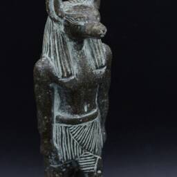 Egyptian Statue Anubis God Of Death 2 Style Granite, Marble Stone Made in Egypt - thumbnail 4