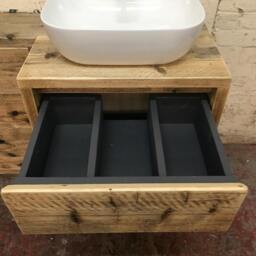 Fulham Combination - Handmade Reclaimed Timber Bathroom Furniture - thumbnail 3