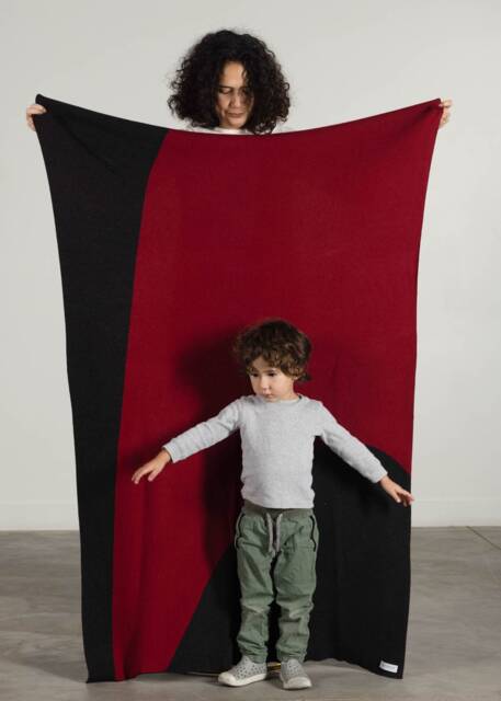 Tiberius ~ Throw Blanket Minimalist Design - image 1