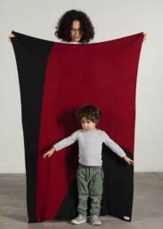 Tiberius ~ Throw Blanket Minimalist Design