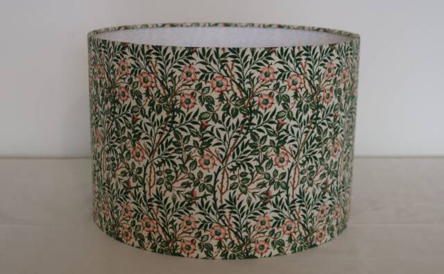 William Morris Sweet Briar Luxury Lampshade. Bespoke. Handmade Table Or Pendant Shades in 20cm, 30cm 40cm - image 1