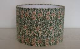 William Morris Sweet Briar Luxury Lampshade. Bespoke. Handmade Table Or Pendant Shades in 20cm, 30cm 40cm