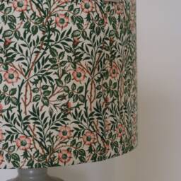 William Morris Sweet Briar Luxury Lampshade. Bespoke. Handmade Table Or Pendant Shades in 20cm, 30cm 40cm - thumbnail 2