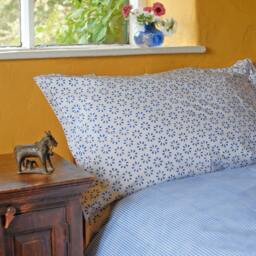 Chukri Duvet Cover Hand Block Printed On Organic Cotton - thumbnail 3