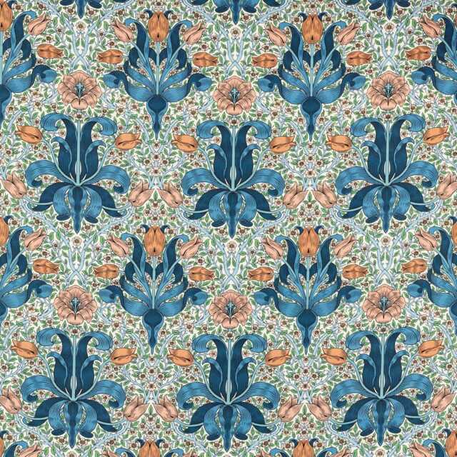 Morris & Co Spring Thicket Paradise Door Curtain - image 1