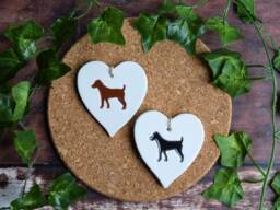 Patterdale, Handmade Ceramic Patterdale Gifts, Christmas Decoration, Present For Lover, Dog Gifts - thumbnail 1