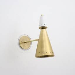 Brass Wall Sconce Italian Fixture Lights Bedroom Beside Lamps Sputnik Lights - Golden - thumbnail 3