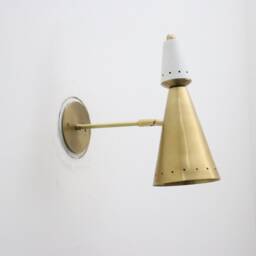 Brass Wall Sconce Italian Fixture Lights Bedroom Beside Lamps Sputnik Lights - Golden - thumbnail 2