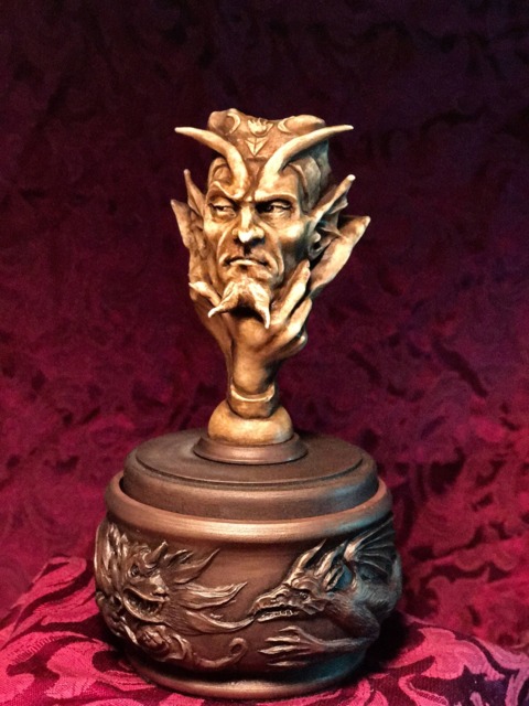 V-3 Satan Stash Sculpture By Thomas Kuntz - image 1