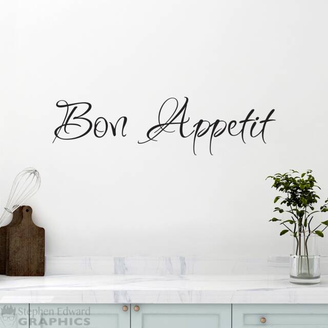Bon Appetit Decal French Kitchen Wall Art - image 1
