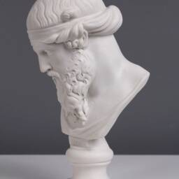 Plato Bust Sculpture Small - Platon Greek Philosopher Statue Gifts Ideas Antique Marble Art Reproduction Made in Europe The Ancient Home - thumbnail 4