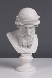 Plato Bust Sculpture Small - Platon Greek Philosopher Statue Gifts Ideas Antique Marble Art Reproduction Made in Europe The Ancient Home