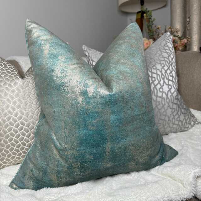 Cream Champagne Cushion Cover, Geometric Scatter Pillow Luxury Throw Pillow, Home Decor/Interior - image 1