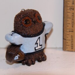 Football Owl Figurine/Ornament - thumbnail 2