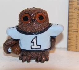 Football Owl Figurine/Ornament