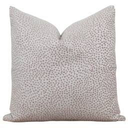Pink Polka Dot Throw Pillow Custom Cover With Dots Farmhouse Pillows Lumbar Sofa Accent - Haley - thumbnail 3